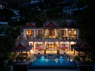 surin Luxurious 6br private swimming pool stunning sunset – Foto 12